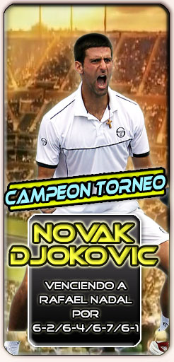 Caja Campe�n Torneo US Open